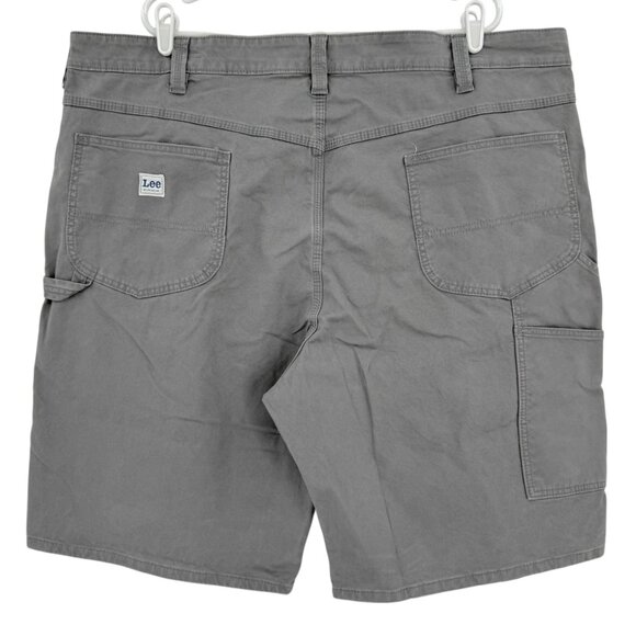 Lee Workwear Men's Painters Grey Pocket Tool Heavy Duty Carpenter Shorts 46 NWT - Picture 2 of 11